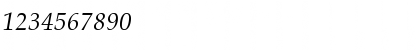Palatino-Italic Regular Font Palatino-Italic Regular Font