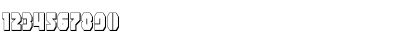 Shogunate 3D Regular Font Shogunate 3D Regular Font