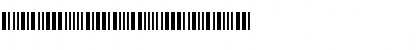 BC C39 Wide Regular Font