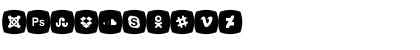 Icons Social Media 5 Regular Font