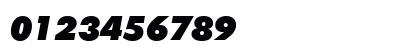 Futura XBlkIt BT Extra Black Italic