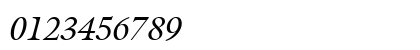 Galliard BT Italic