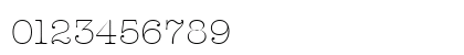 AmTypewriterITC Light
