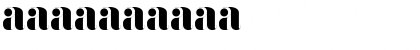 Dorfsman A Mo1 Regular Font