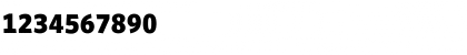 WhitneyNumeric Black Font