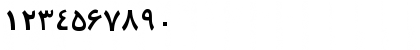 Persian7TypewriterSSK Regular Font