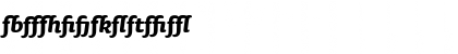 SaunaLigatures-BoldItalicSwash Regular Font SaunaLigatures-BoldItalicSwash Regular Font