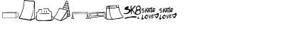 skatelove 2.0 Regular Font