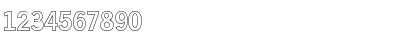 StephenBeckerOutline Bold Font