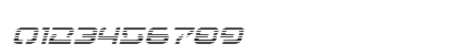 4114 Blaster Gradient Italic Italic
