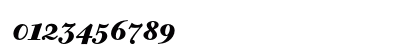 Bodoni Old Face BE Bold Italic Oldstyle Figures Bodoni Old Face BE Bold Italic Oldstyle Figures