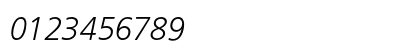 FrutigerNextLT Light Italic FrutigerNextLT Light Italic