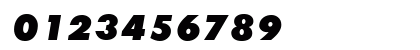 Futura ICG XBold Oblique