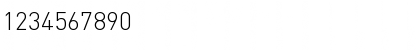 DINLight Regular Font