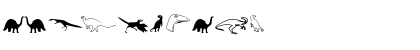 DinosoType (Unregistered) Regular Font