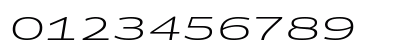 Georama Extra Expanded Light Italic