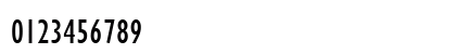 Gill Sans Condensed Regular Gill Sans Condensed Regular