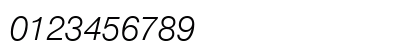 Helvetica Neue Light Italic