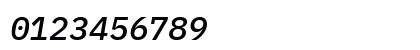 IBM Plex Mono Medium Italic