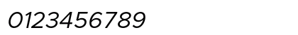Metropolis Regular Italic Metropolis Regular Italic