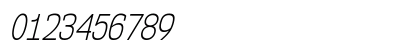 NK57 Monospace Condensed Light Italic NK57 Monospace Condensed Light Italic