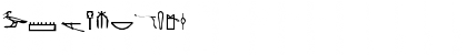 Hieroglyphics Normal Font