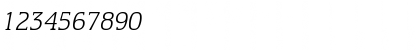 EquestrienneLightItalic Roman Font