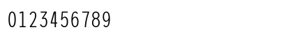 Trispace Condensed ExtraLight Regular