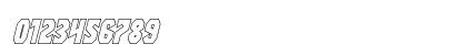Warrior Nation Outline Italic Italic