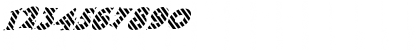 FZ JAZZY 13 STRIPED ITALIC Normal Font