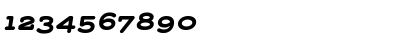 Grover Slab Bold Italic Font