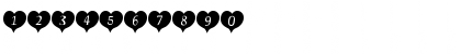 HeartBlack Becker Normal Font
