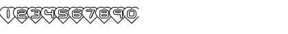 Hearts (BRK) Normal Font Hearts (BRK) Normal Font