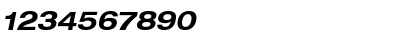 Helvetica Neue LT Com 73 Bold Extended Oblique Font