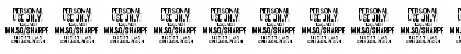 Sharpe PERSONAL Black Font