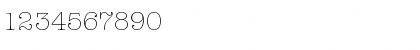 AmericanTypewriter LT LightA Regular Font AmericanTypewriter LT LightA Regular Font