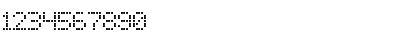 Square Dot-Matrix Regular Font Square Dot-Matrix Regular Font