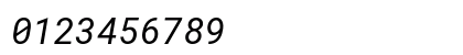 Roboto Mono Italic