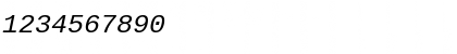 Liberation Mono Italic Font Liberation Mono Italic Font