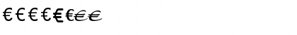 Linotype EuroFont G to P Regular Font