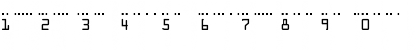 MC morse_Baudot_5_Unit S Regular Font