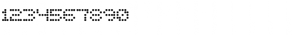 5x5 Dots Regular Font