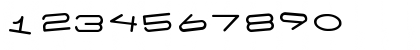 7 days rotated Regular Font