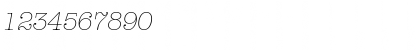 AmericanTypItcTEELig Italic Font