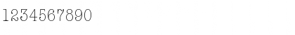 AmericanTypItcTEELigCon Regular Font