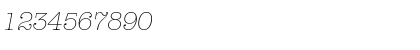 AmericanTypItcTLig Italic Font