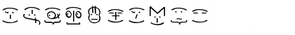 AmorEmoticons Regular Font