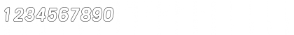 AndreasBeckerOutline BoldItalic Font AndreasBeckerOutline BoldItalic Font