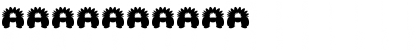 aztec bouffon Regular Font