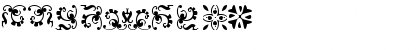 Borderbats-Fleur Regular Font Borderbats-Fleur Regular Font
